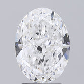 3.07 oval modified brilliant d vvs2 ex ex none LAB_GROWN Diamond